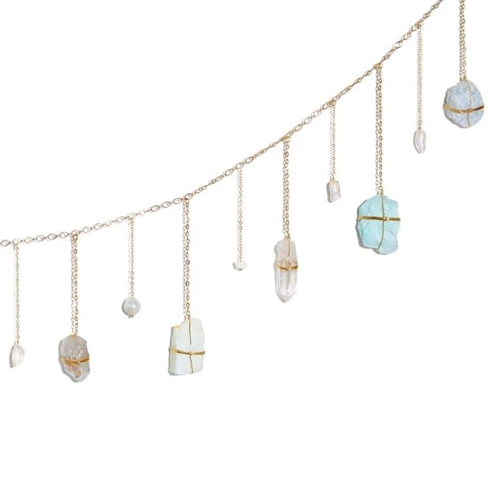 Väggdekoration Beach Vibes Healing Crystal Garland - Ariana Ost