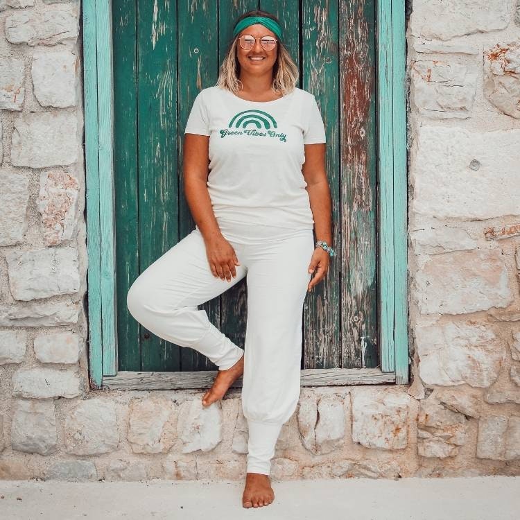 Byxor Aladin Pants Ivory - Soul Factory