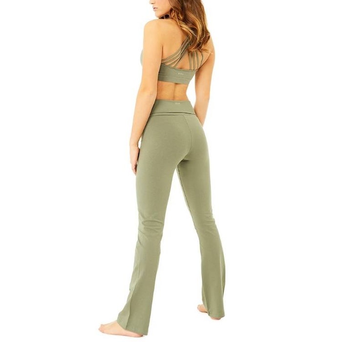 Yogaleggings Classic Rolldown Thyme - Mandala