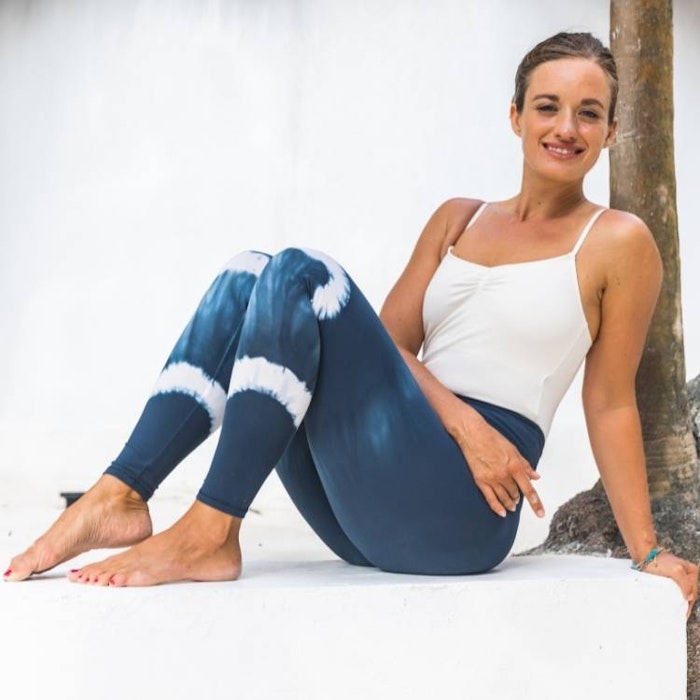 Yogaleggings Batik Eclips - Mandala