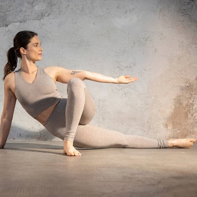 Yogaleggings High Rise Silver Lining - Mandala