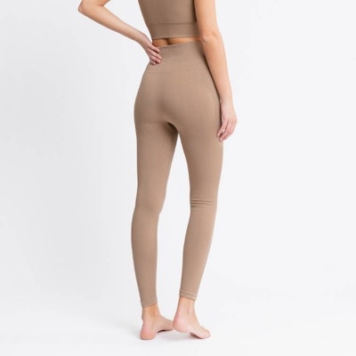Yogaleggings Seamless Jeane Polish Brown - DOM