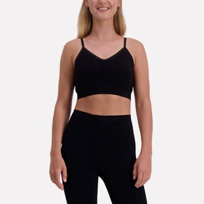 Sport-BH Indra Bamboo ''Beautiful Black'' - Run & Relax