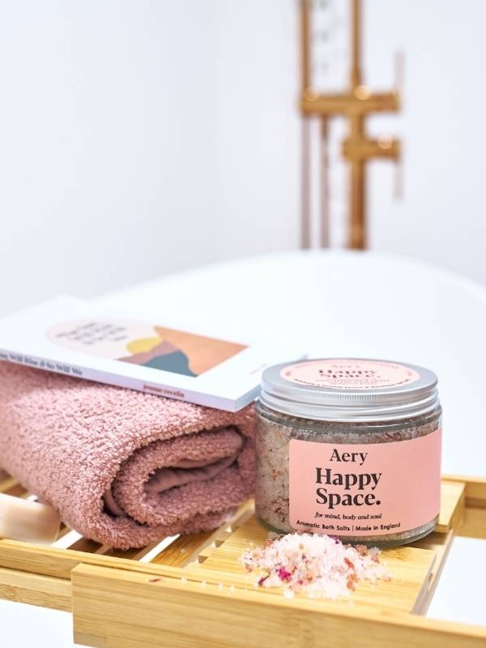 Badsalt 3-pack "Positive Energy Bath Salt Gift Set" - Aery Living