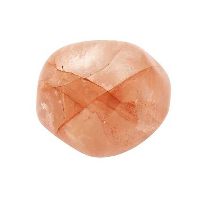 Hematiod Kvarts kristall Röd cuddle stone