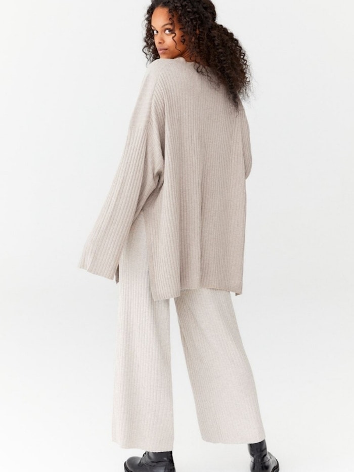 Oversize Cardigan Ronja Light Sand - Movesgood