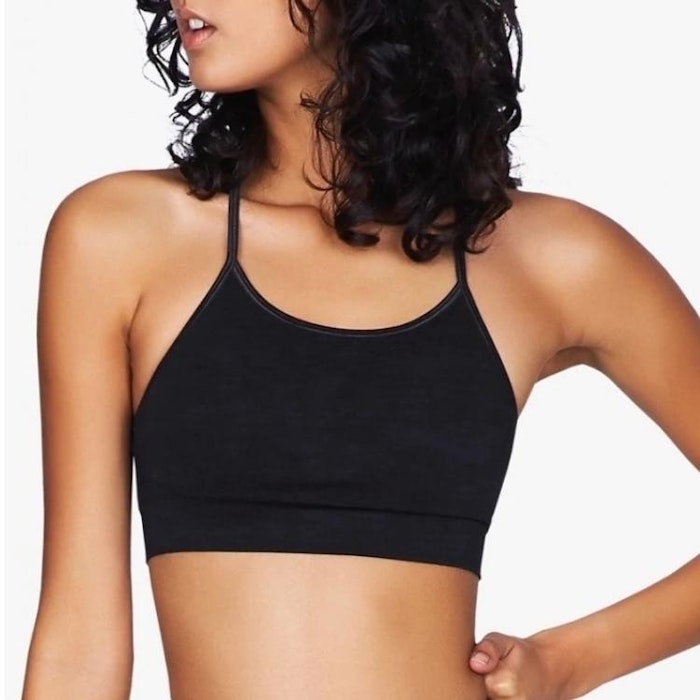 Sport-BH Yoga Seamless Zen Top Onyx Black - Moonchild Yogawear