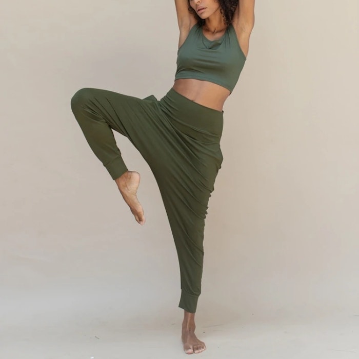 Yogabyxor Indo Pants Kale - Indigo Luna