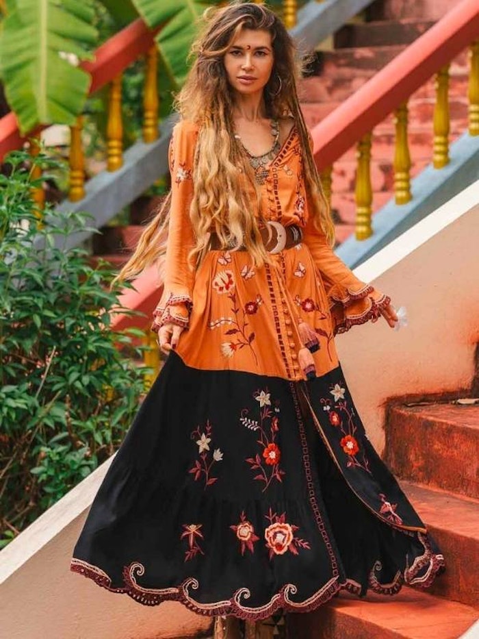 Klänning Dominique Kimono Dress - Zaimara