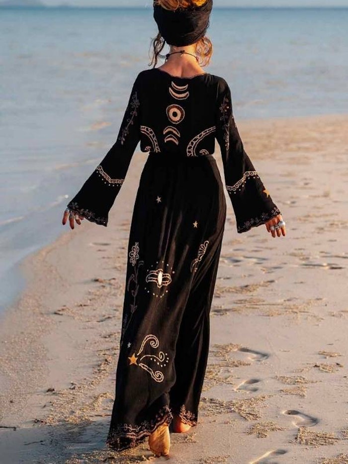 Klänning Angelina Dress Black - Zaimara
