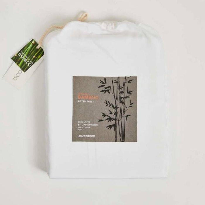 Bambu Lakan 90 x 200 WHITE - Movesgood