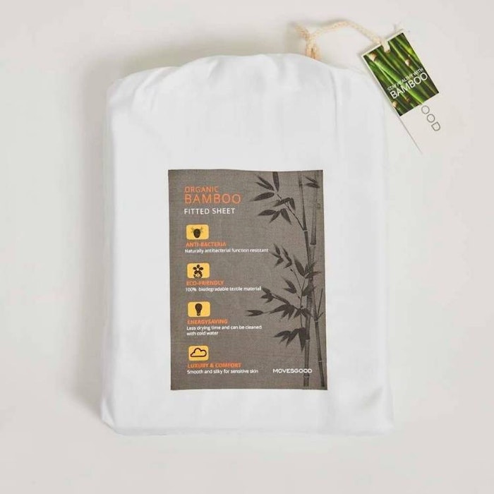 Bambu Lakan 90 x 200 WHITE - Movesgood