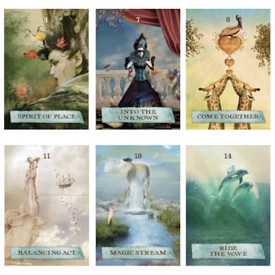 Orakelkort The Enchanted Map Oracle cards - Colette Baron-Reid