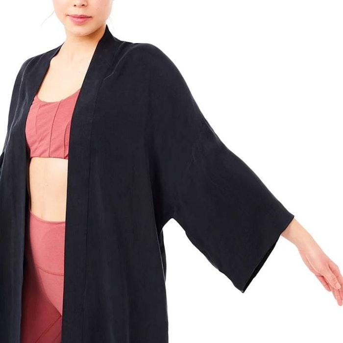 Kimono Yoga Black - Mandala