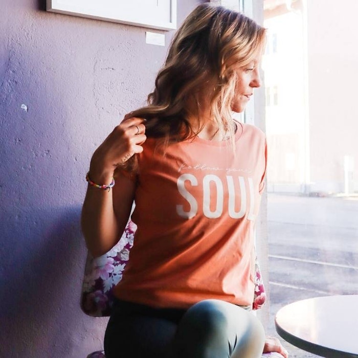 T-shirt "Follow your soul" Volcano - Soul Factory