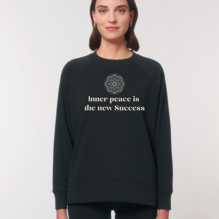 Sweatshirt "Inner Peace"  Black - Soul Factory