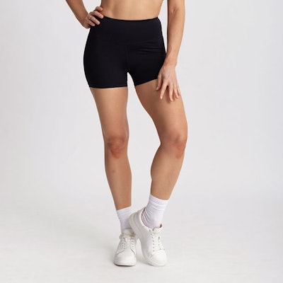 Yogashorts Balance Run Short black- Dharma Bums