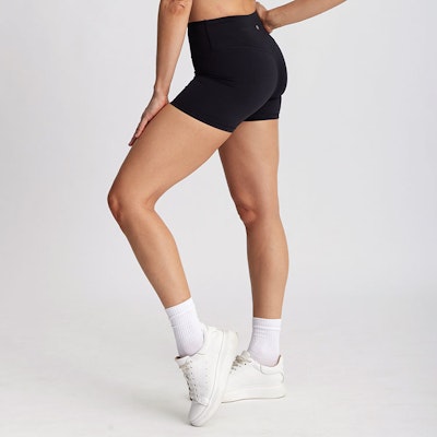 Yogashorts Balance Run Short black- Dharma Bums