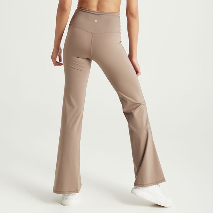 Yogaleggings Flare Full Length Cinnamon - Dharma Bums