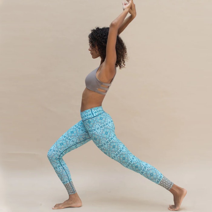 Yogaleggings Maya Rani Blue - Indigo Luna
