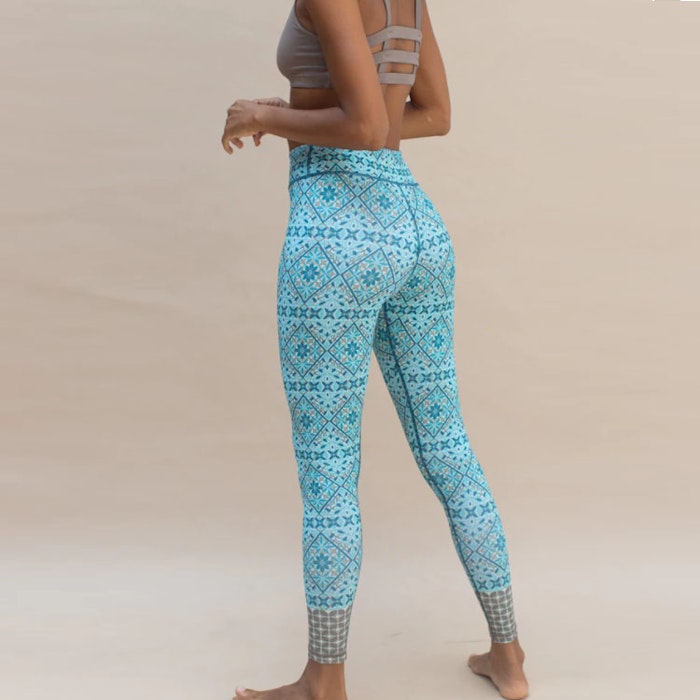 Yogaleggings Maya Rani Blue - Indigo Luna