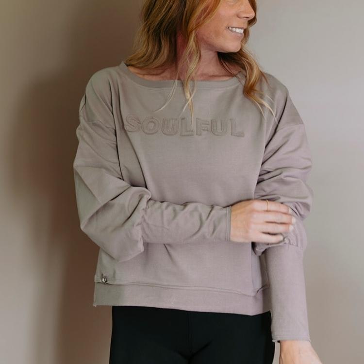 Tröja Sweater Puff "Soulful" Cinder - Soul Factory