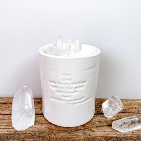 Kristalljus CLARITY turmalin/bergkristall white 350 ml - Love & Stones