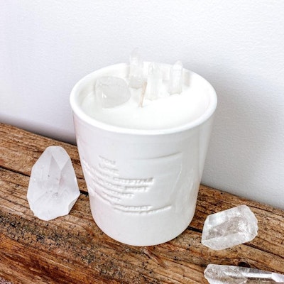 Kristalljus CLARITY turmalin/bergkristall white 350 ml - Love & Stones