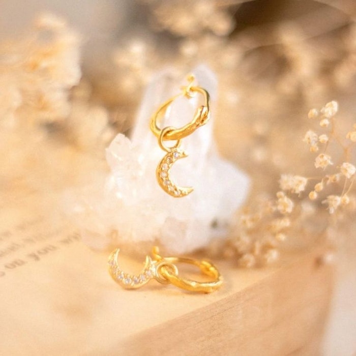 Örhänge Ancient wisdom earrings Gold - Ananda Soul
