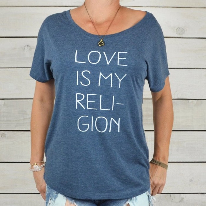 Tröja Love is my religion - SuperLove Tees