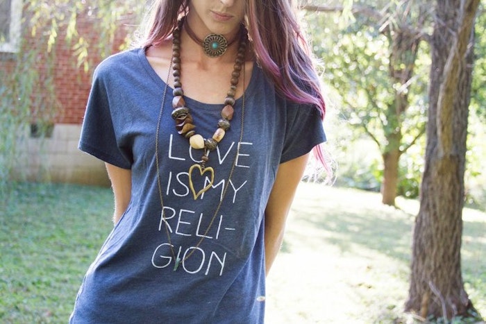 Tröja Love is my religion - SuperLove Tees