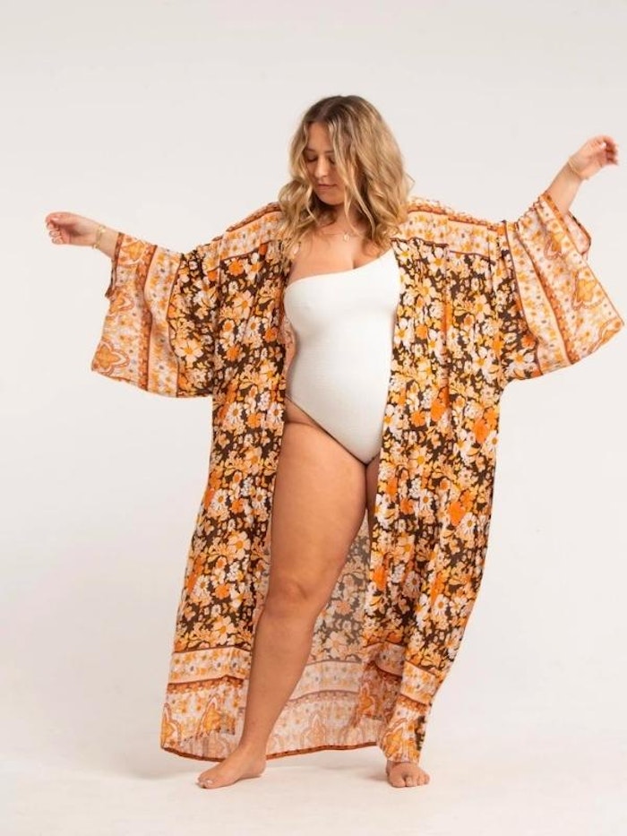 Kimono Maxi Robe Desert ''Sol'' - Mahli the Label