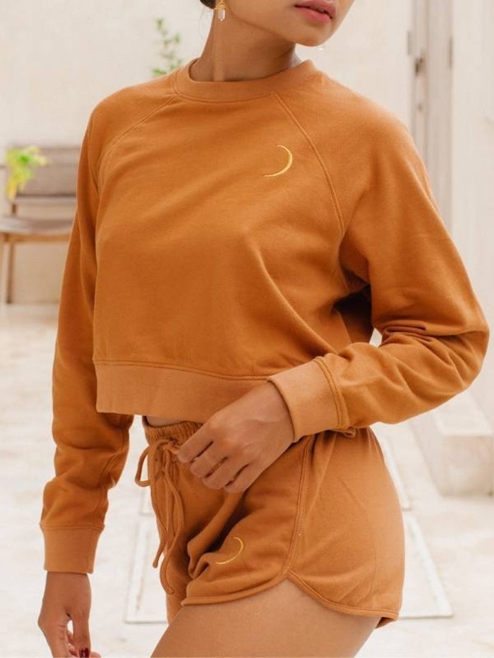 Shorts Moon Track shorts Walnut - Studio K