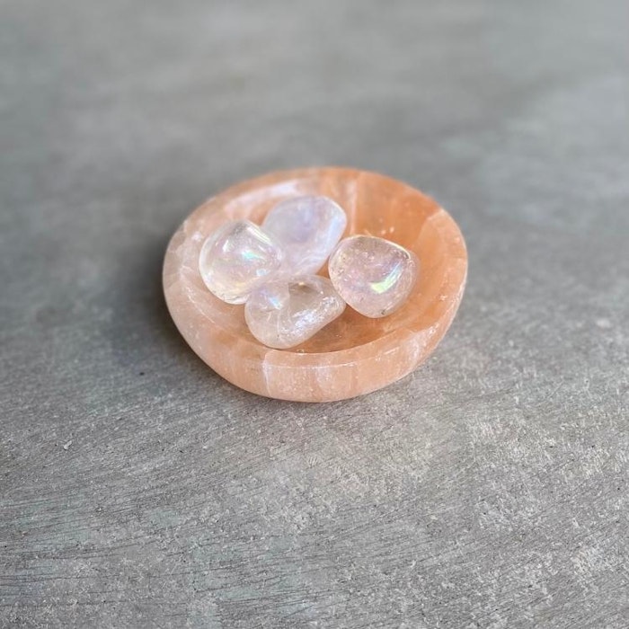 Selenitskål Rosa