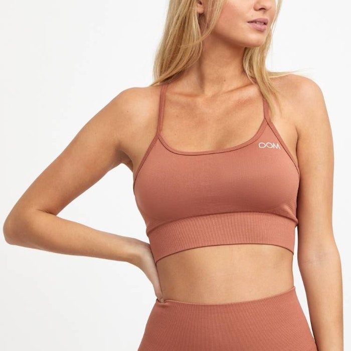 Sport-BH Yoga Seamless Maya Terracotta - DOM