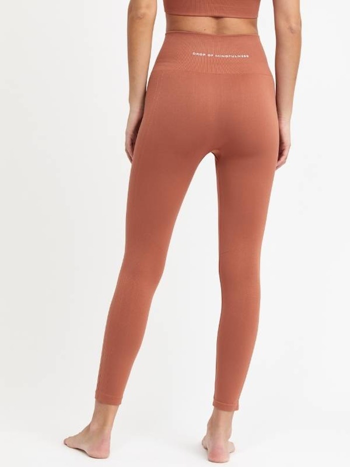 Yogaleggings Seamless CORA Terracotta - DOM