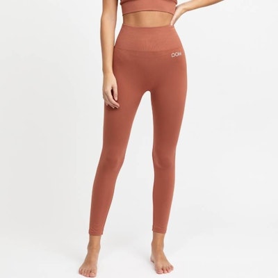 Yogaleggings Seamless CORA Terracotta - DOM