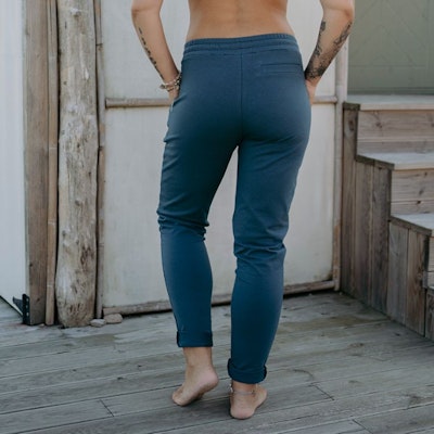 Byxor Soft Suited Pants Orion Blue - Soul Factory