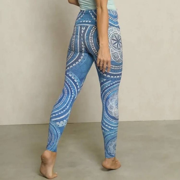 Yogaleggings Blue Spirit - The Spirit of OM