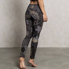 Yogaleggings Maui Black nature - The Spirit of OM