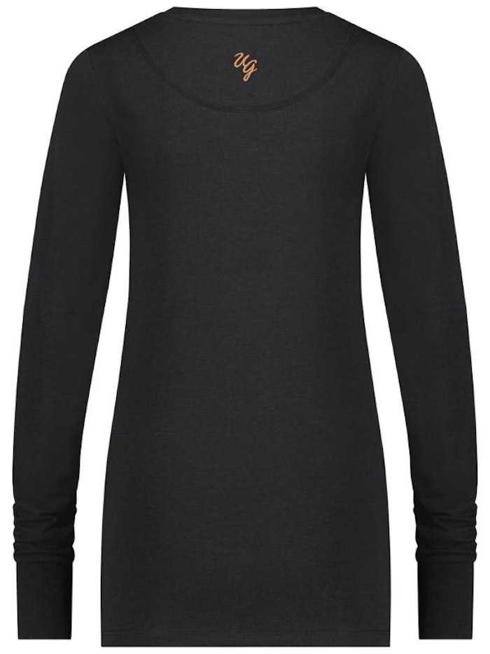 Yogatröja Karuna Hamsa Longsleeve Urban Black - Urban Goddess