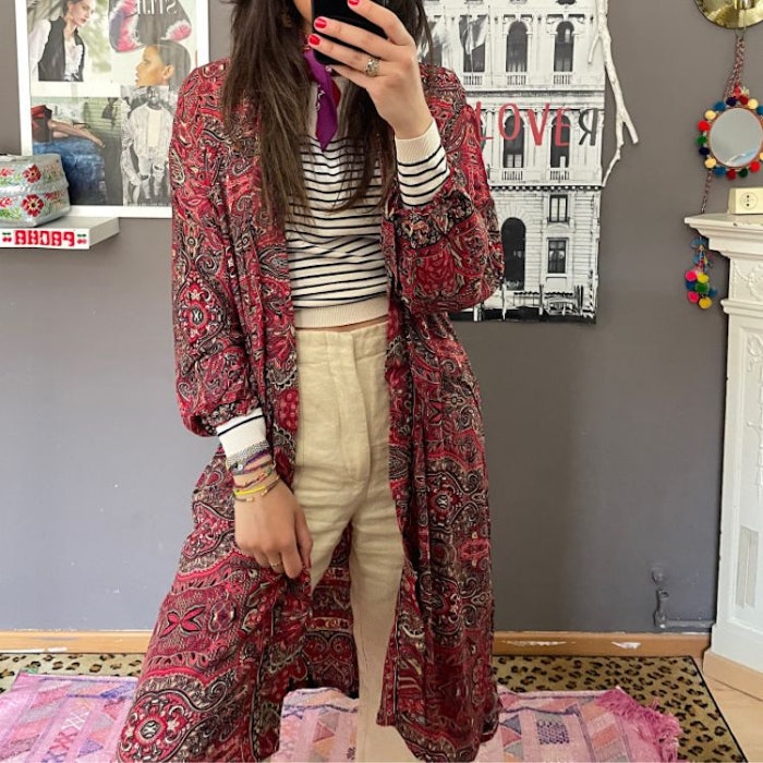 Kimono Morning Glory Long Pocket Nr 332 - Sissel Edelbo