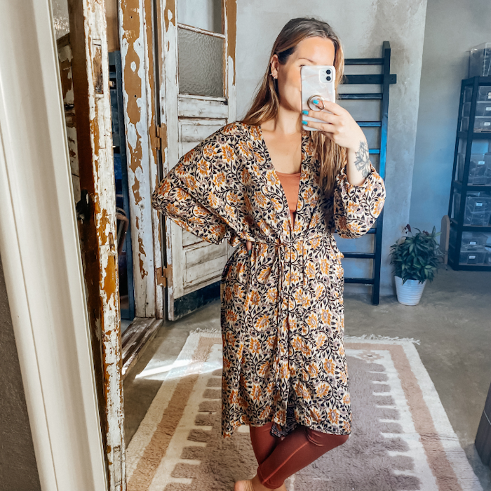 Kimono Morning Glory Long Pocket Nr 331 - Sissel Edelbo