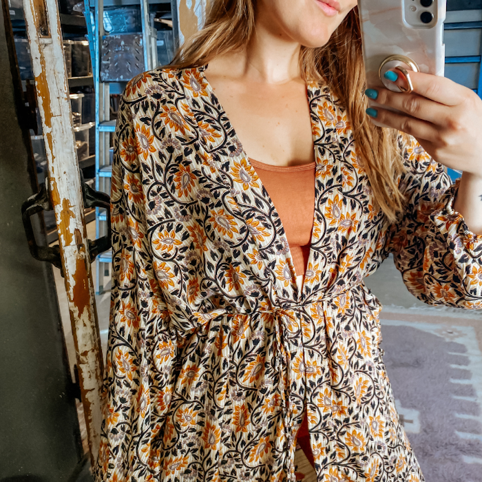 Kimono Morning Glory Long Pocket Nr 331 - Sissel Edelbo