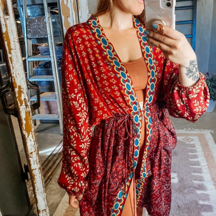 Kimono Morning Glory Long Pocket Nr 334 - Sissel Edelbo
