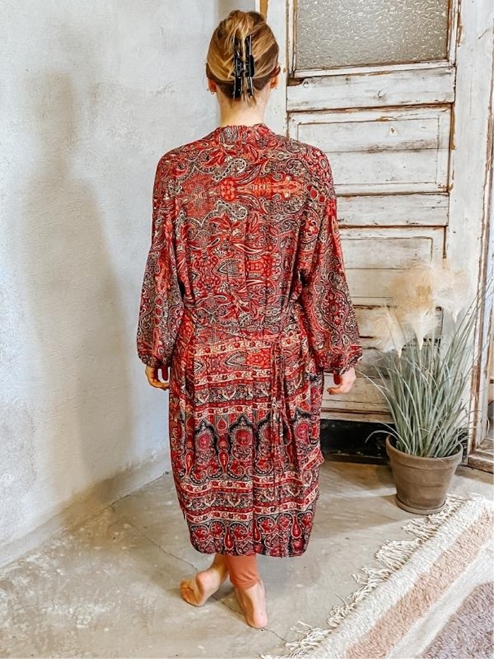 Kimono Morning Glory Long Pocket Nr 332 - Sissel Edelbo