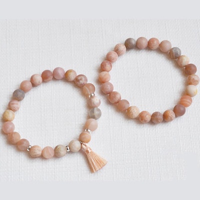Stenarmband Sunstone från Nouelle