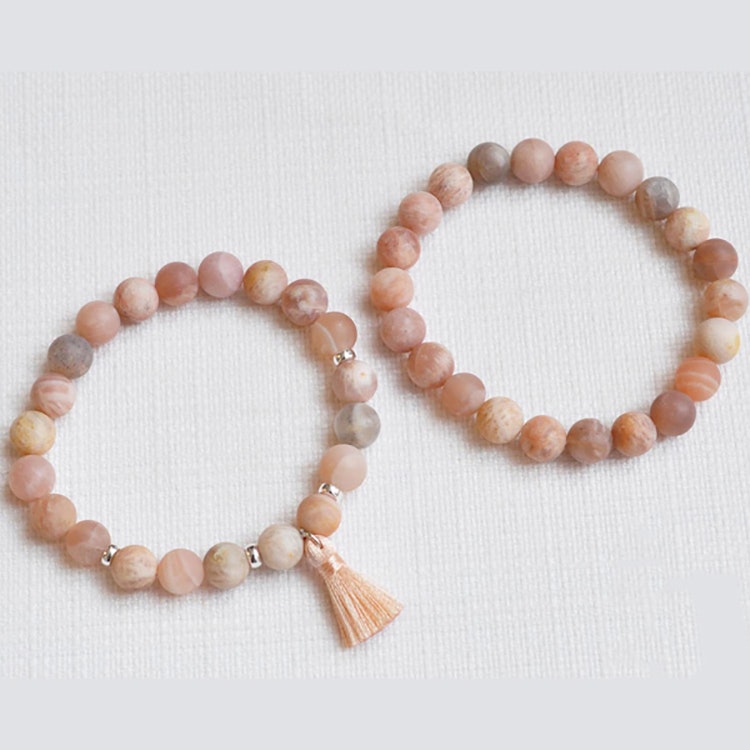 Stenarmband Sunstone från Nouelle