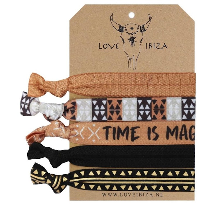 Hairties hårband/armband Time is magic - Love Ibiza
