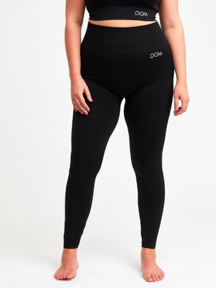 Yogaleggings Seamless CORA Black - DOM